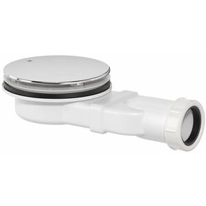Slim Shower Waste 90mm - Brushed Brass