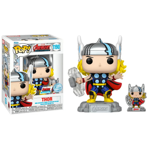 Funko Pop and Pin Thor - The Avengers 60th Anniversary Vinyl Figure.
