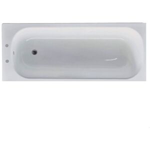 Contemporary Single Ended Bath, 1700 x 700 x 390mm, White
