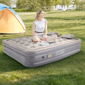 Darphe Raised Air Bed with Rechargeable  Pump
