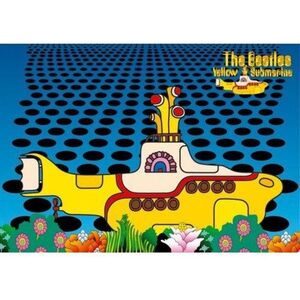 The Beatles Yellow Submarine Standard Postcard