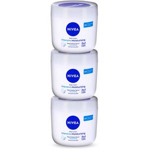 3x Nivea Intensive Body Moisturising Serum Cream 400ml