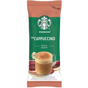 Starbucks Cappuccino Instant Coffee Sachets 40 x 18g - Creamy & Rich Cafe Taste
