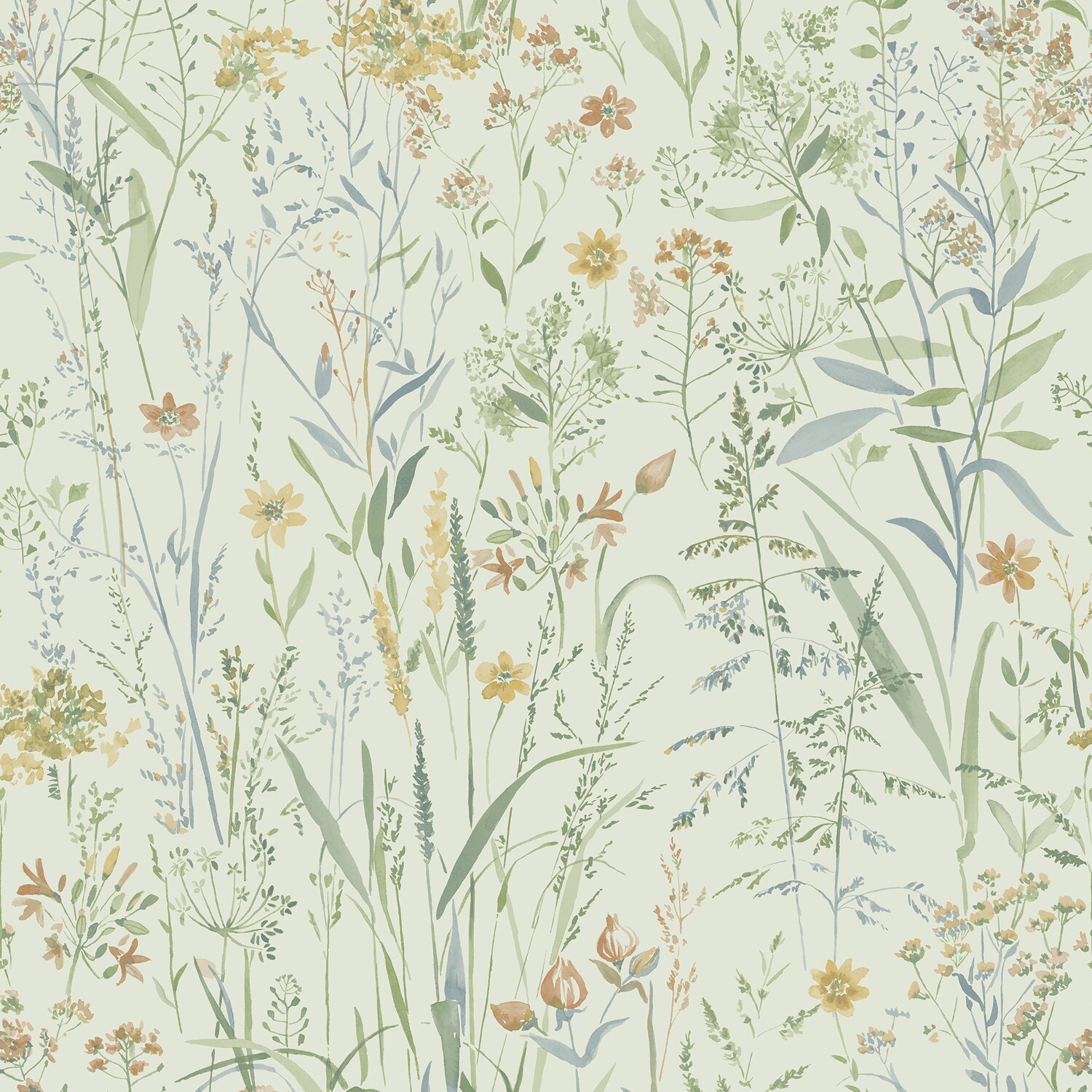 Grandeco Free Flower Sage Wallpaper Floral Botanical Textured Paste The Wall - Image 7