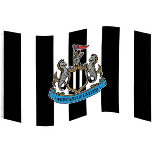 Newcastle United FC Crest Flag