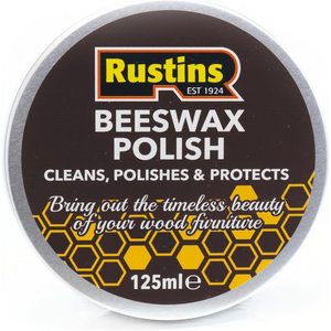 Rustins Beeswax Polish for Wood Furniture 125ml
