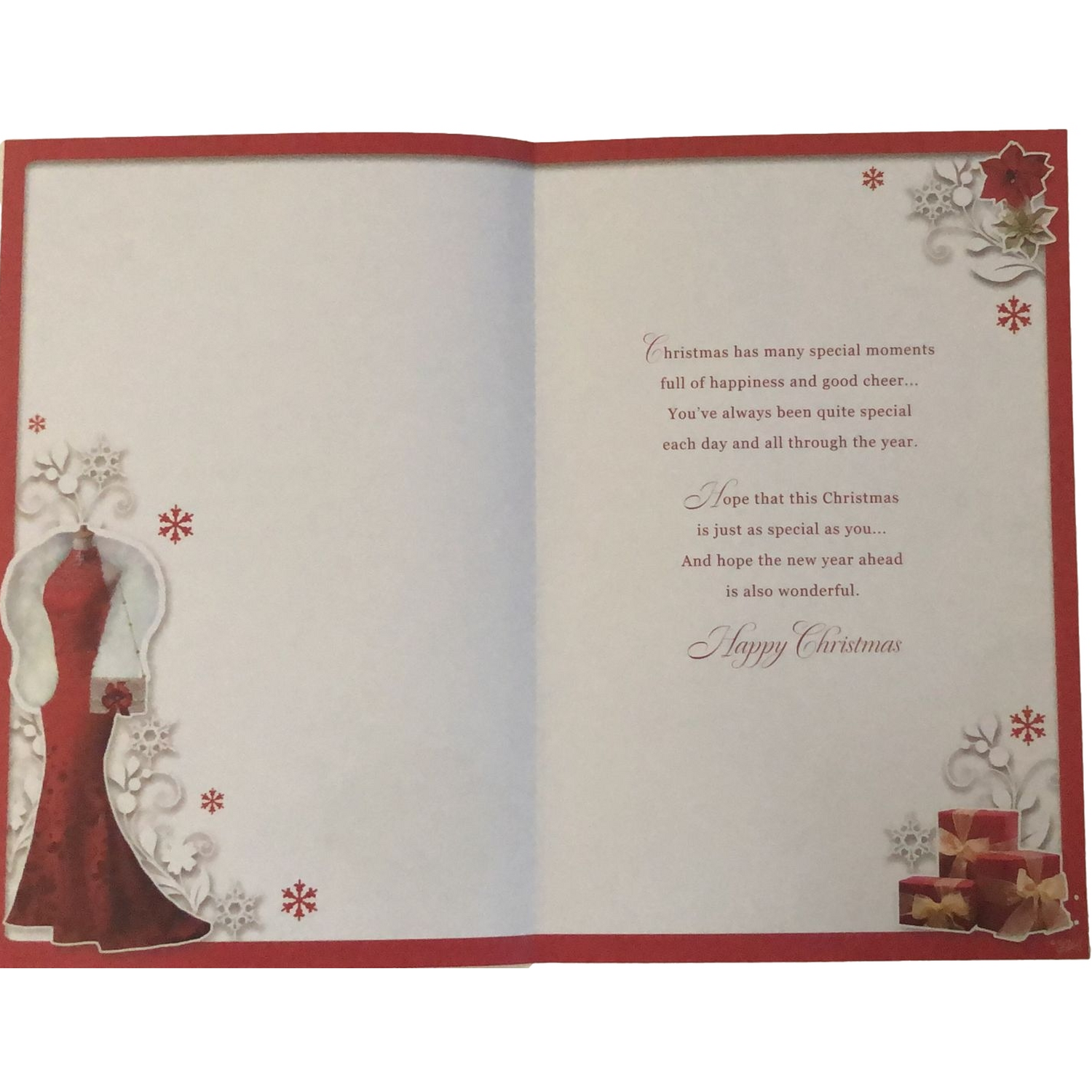 Code Design Frock For Auntie Pretty Dress Design Christmas Card