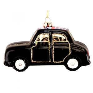 Gisela Graham Christmas London Taxi Christmas Tree Decoration