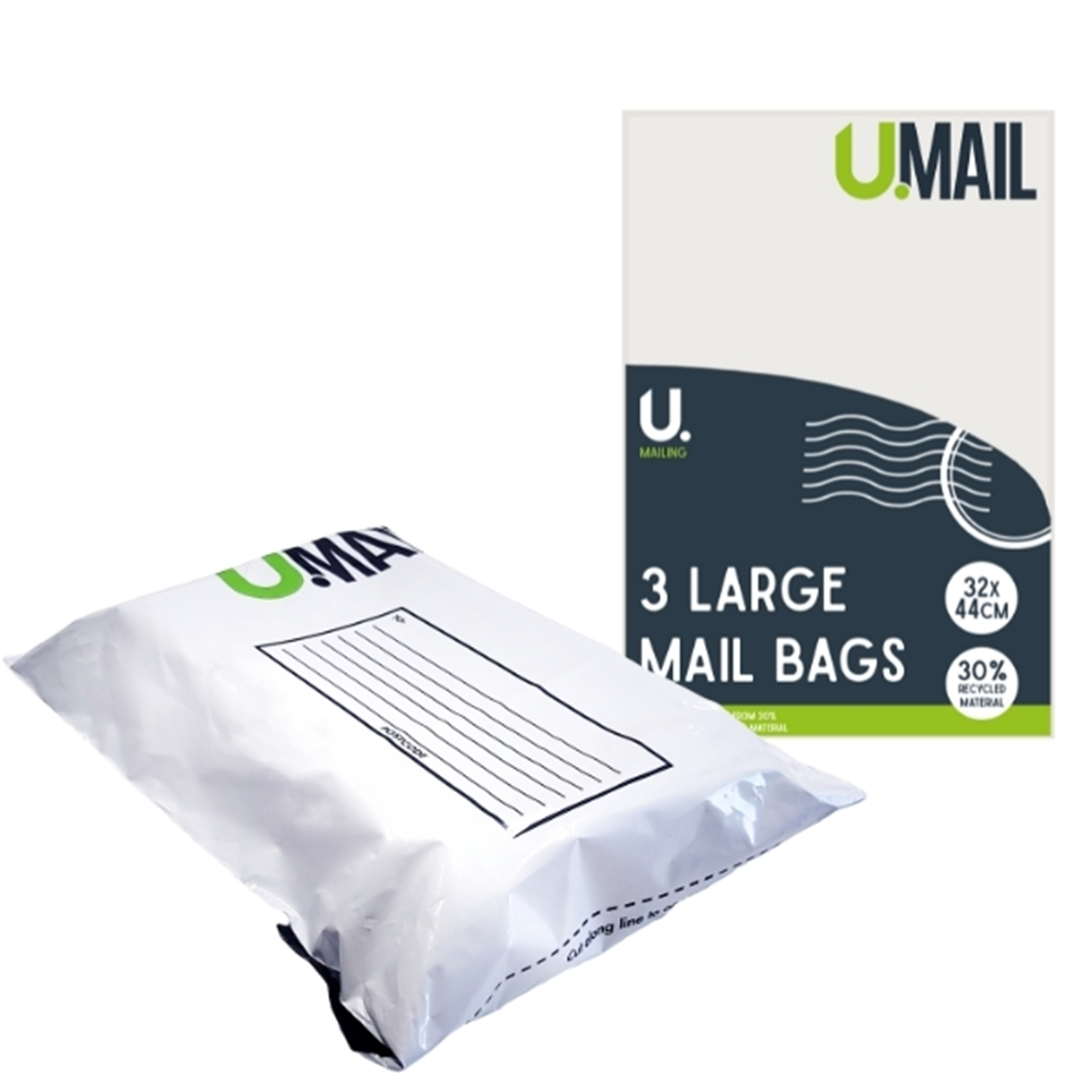 Pack of 3 Large 32x44cm Mail Bags - Image 3