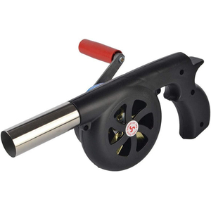 Manual Hand Crank BBQ Fan Air Blower Portable Grill Fire Starter