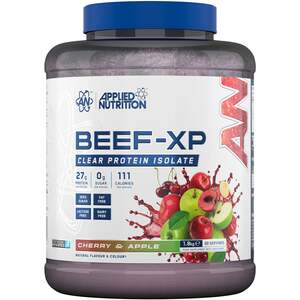 Applied Nutrition Beef-XP Clear Protein Isolate Powder - Cherry & Apple - 60 Servings