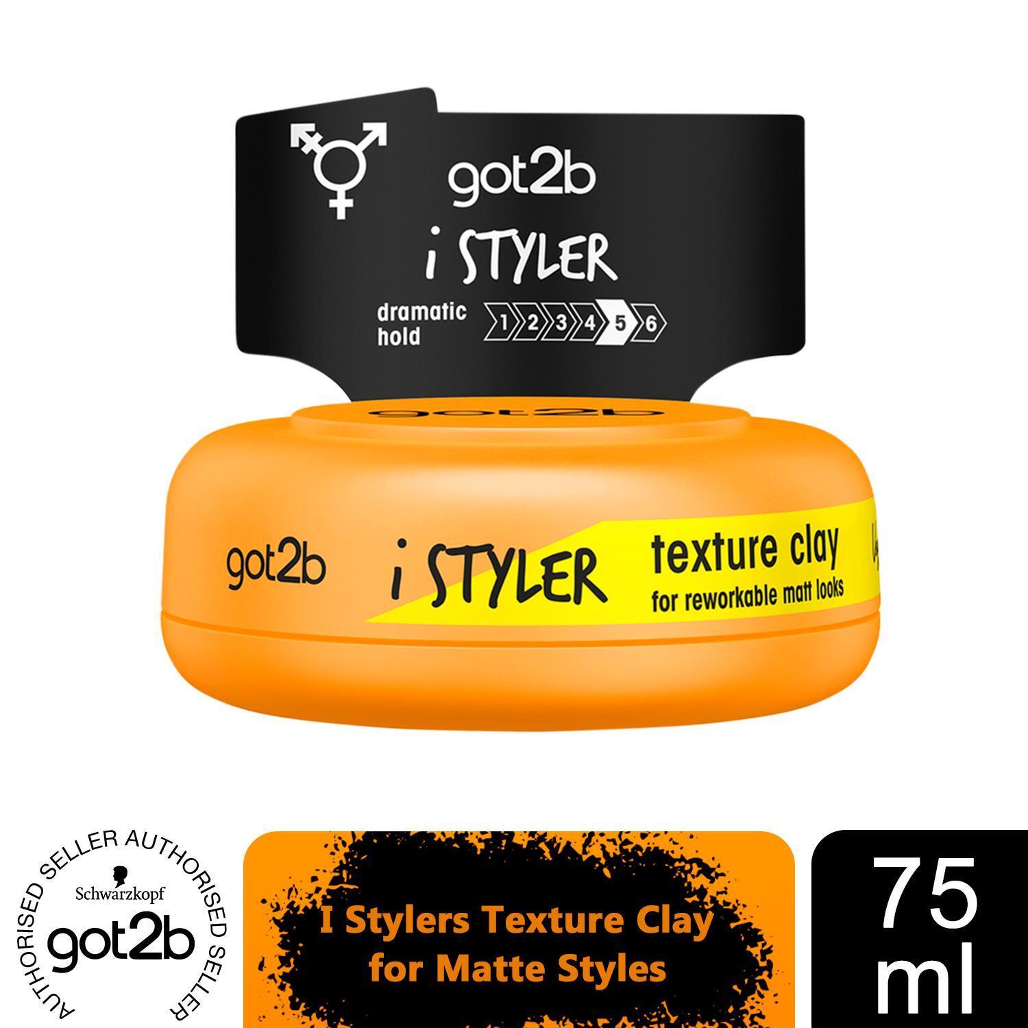 Got2b Women's Orange Istylers Texture Hair 'Clay' 6X75ml In - Image 11