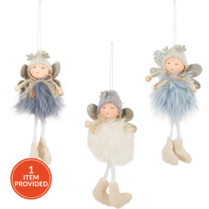 Fluffy Fairy Hanging Decoration