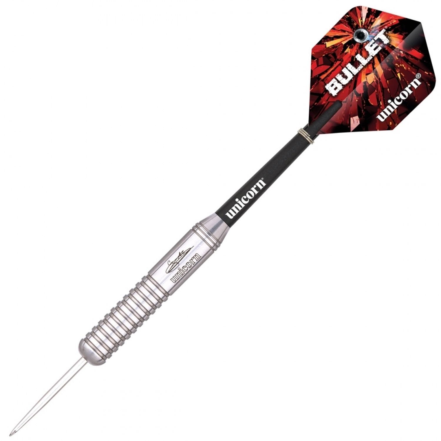 Unicorn Gary Anderson Bullet Darts (Pack Of 3) - Silver/Black