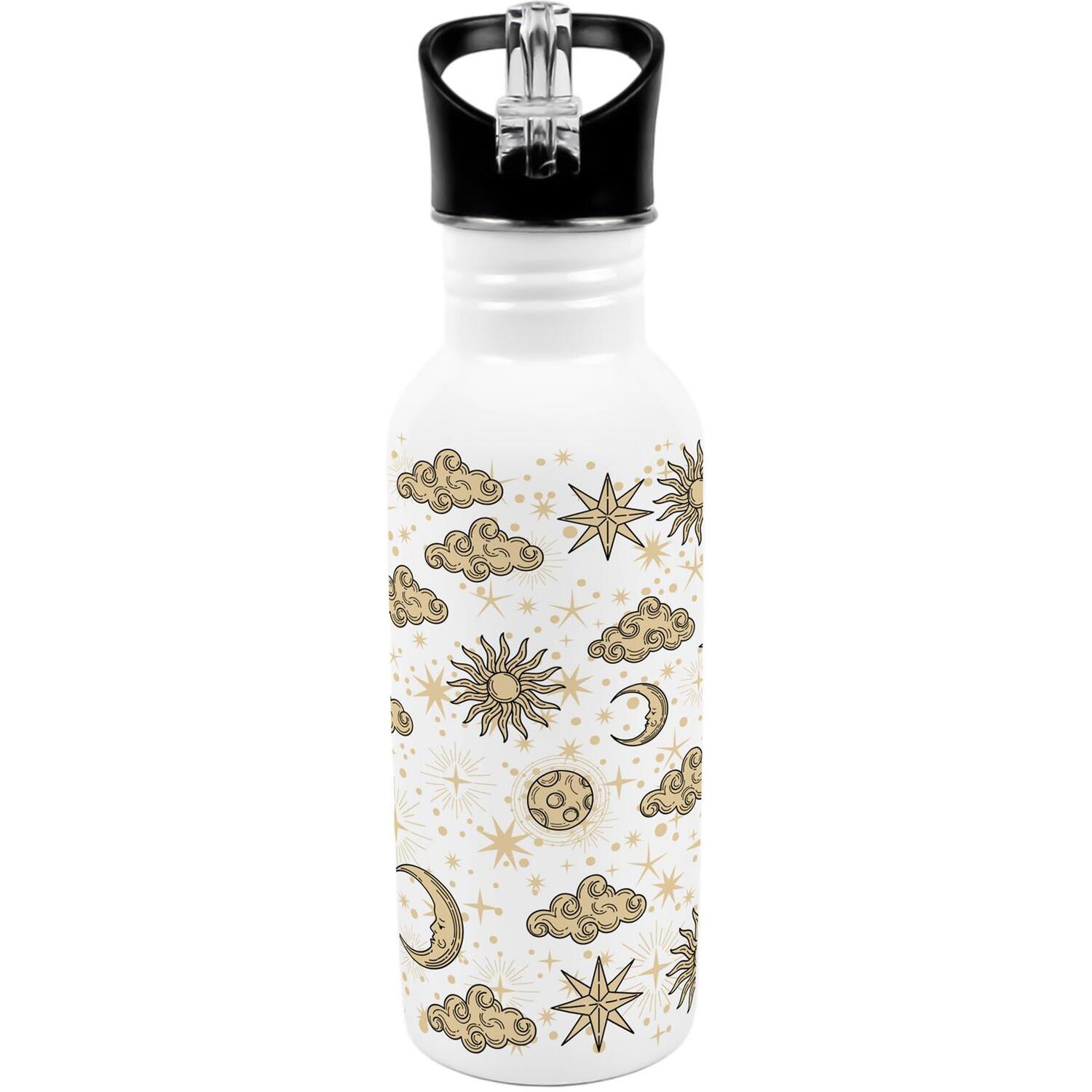 Purely Home Nights Sky Metal Canteen Water Bottle - Gold