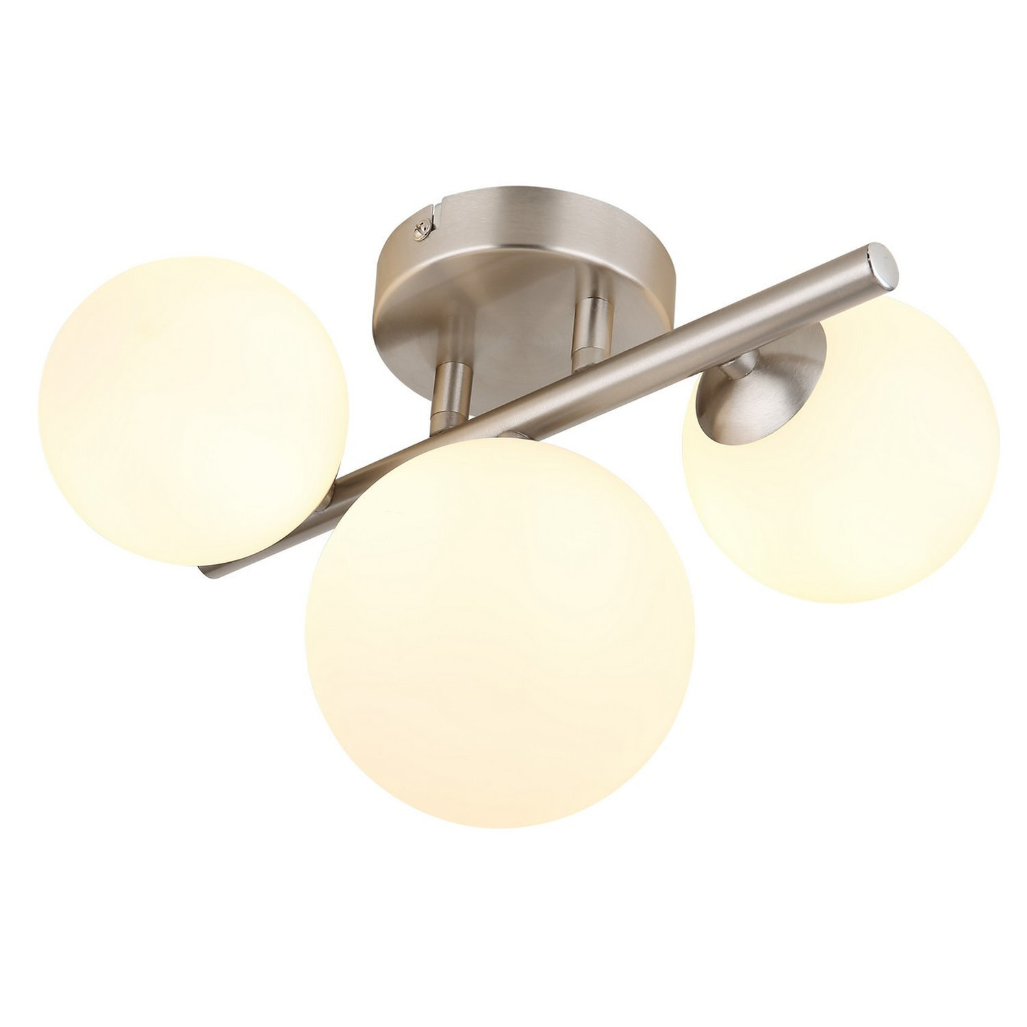 Globo Lighting Riha Ceiling Light Nickel
