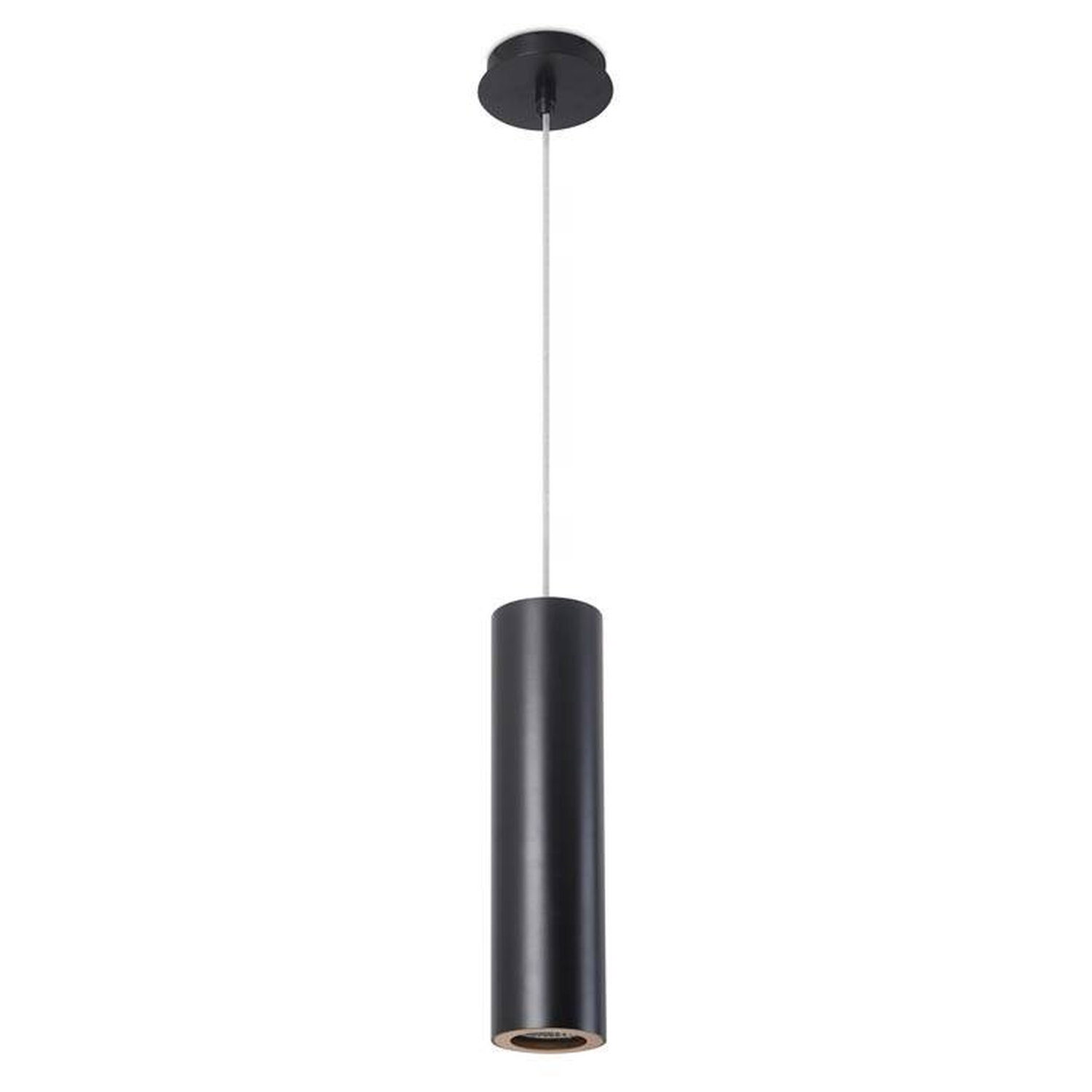 Leds C4 Lighting Pipe Pendant Light Black