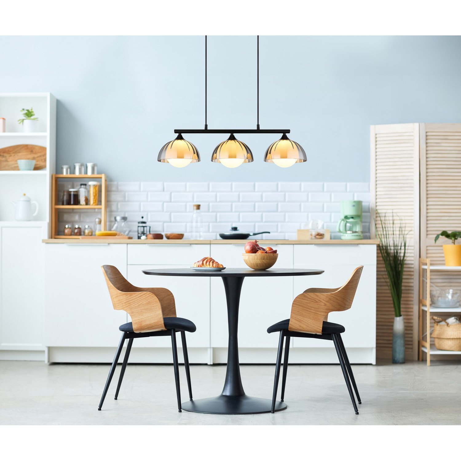 Globo Lighting Pendant Light Black