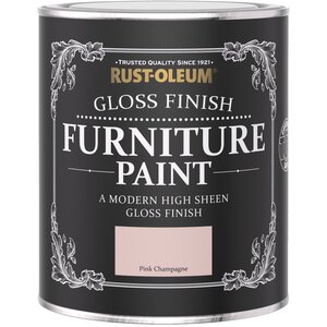 Rust-Oleum Gloss Furniture Paint Pink Champagne