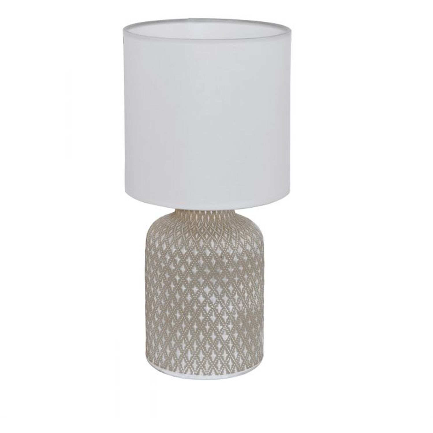 Eglo Bellariva Grey Ceramic Table Lamp - Grey