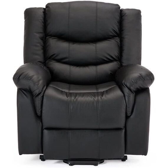 Seattle Electric Rise Bond Leather Recliner Armchair