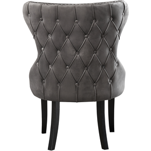 Dark Grey Mayfair Duke LUX Dining Set with a Table and Chairs Set of 6 shot 2489919