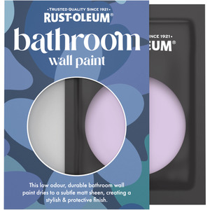Rust-Oleum Bathroom Wall Tester Sachet - Violet Macaroon 10ml