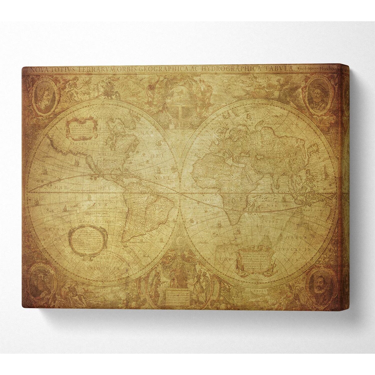 Wallart-Direct - The Map Of The World Vintage - 101.6cm thumbnail