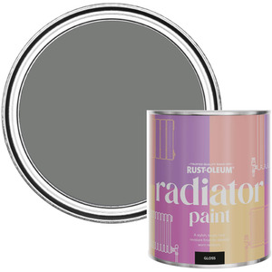 Rust-Oleum Radiator Paint in Gloss Finish - Torch Grey 750ml