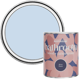 Rust-Oleum Bathroom Wood  Cabinet Paint in Gloss Finish - Blue Sky 750ml