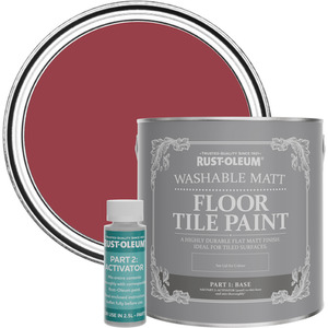 Rust-Oleum Washable Matt Floor Tile Paint - Soho 2.5L