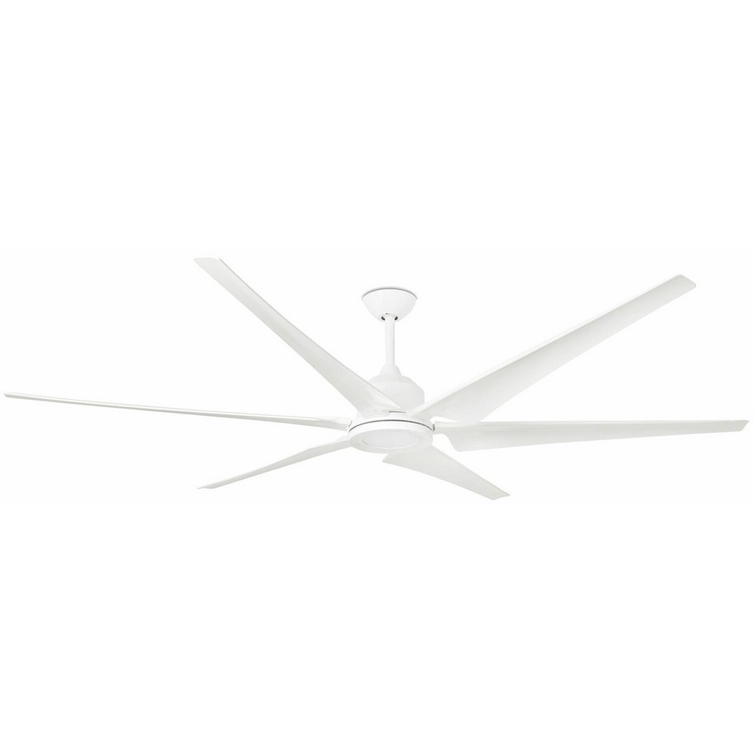 Cies White 6 Blade Ceiling Fan With DC Motor Smart - Shiny White thumbnail