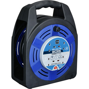 Masterplug 4 Socket 20m 13A Cable Reel