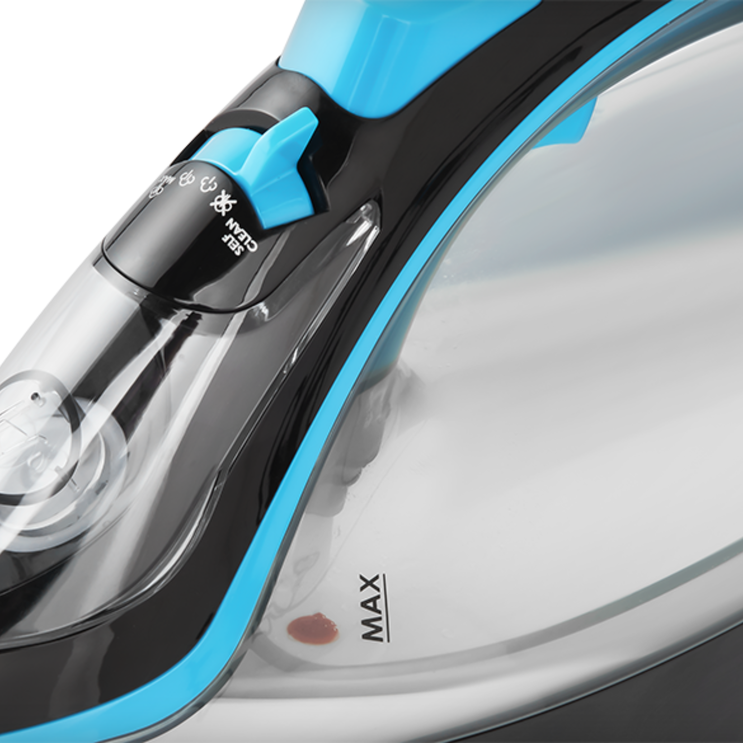 Image of Crystal Clear Steam Iron Intellitemp - Black