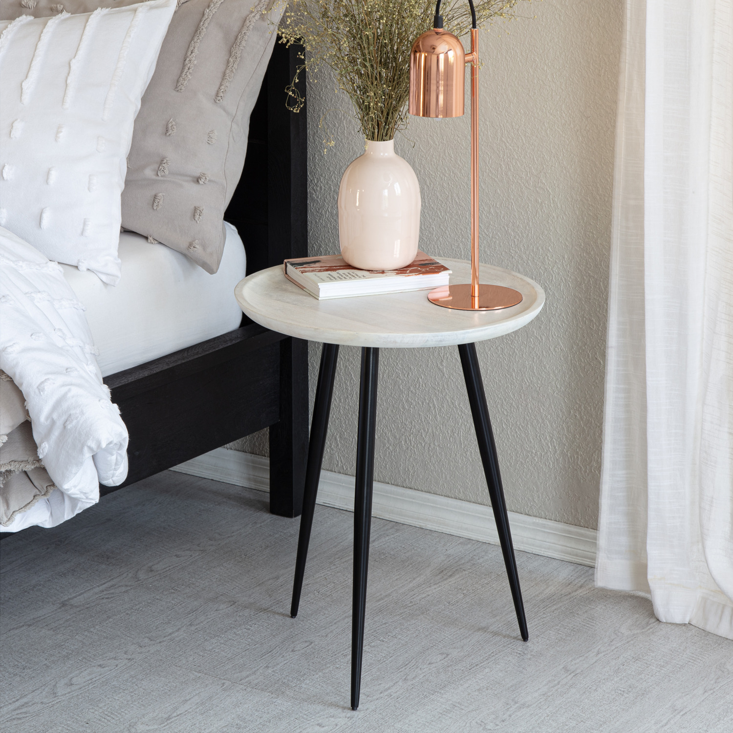 Robin Side Table - Whitewash