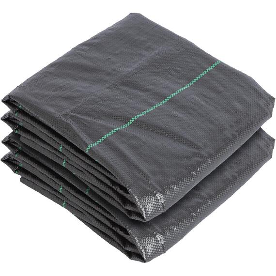 110gsm Weed Control Membrane 4m x 10m Coverage (2 Rolls)