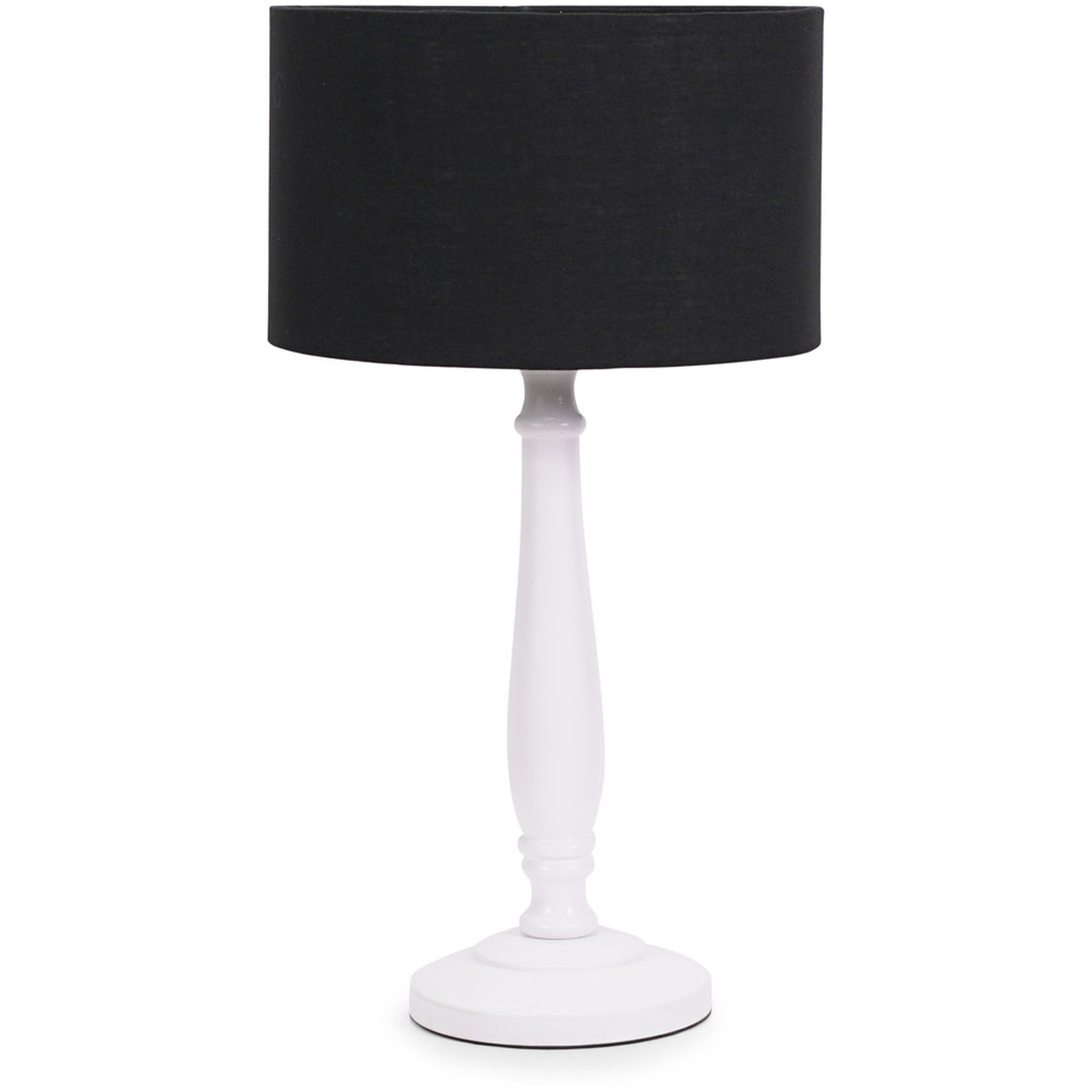 Image of Victoria White Table Lamp Drum Shade&hellip;