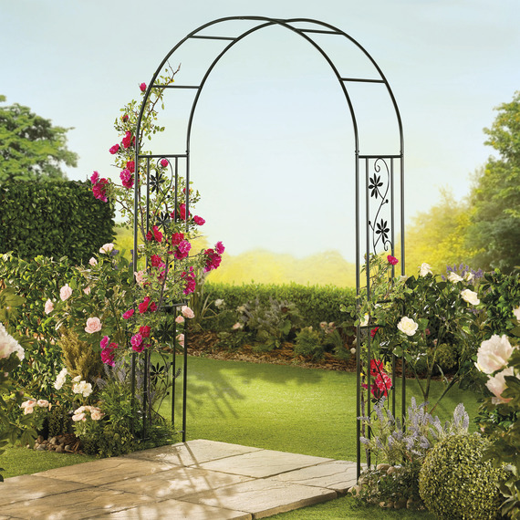 Outdoor Garden Arch Floral Decorative Design