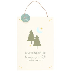 Into the Woods Hanging Sign