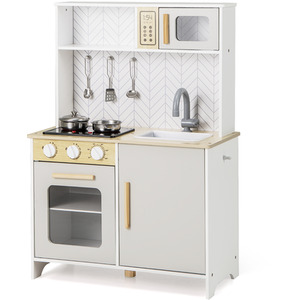 Kids Kitchen Playset Pretend Play Kitchen Set