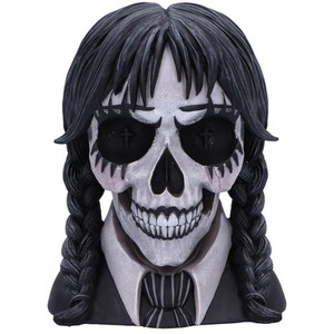 Dark Glare Gothic School Girl Skull