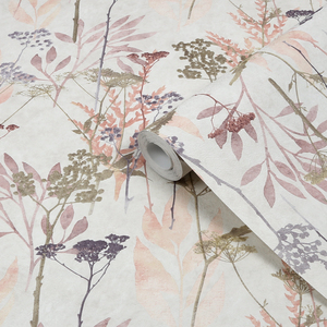 Pink Superfresco Easy Solstice Floral Wallpaper shot 7598540