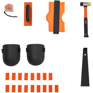 67 Pieces Laminate Wood Flooring Installation Kit