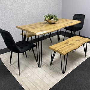 Arizona Dining Table with Benches and Chairs