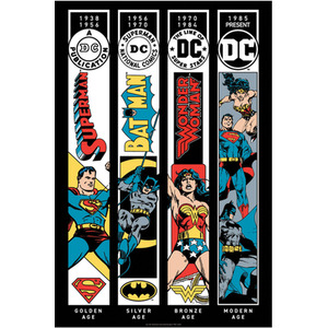 DC Comics Ages Art Print