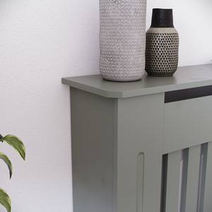 Grey / 78cm Chelsea Radiator Cover shot 8337341