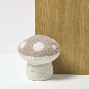 Luxury Fabric Mushroom Doorstop Set of 2