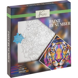 Paint by Number Tiger