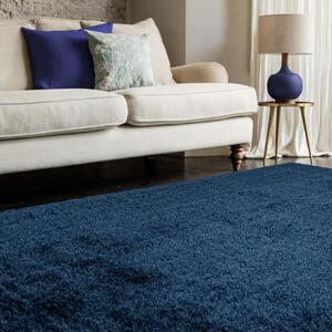 Selby Navy Blue Shaggy Rug