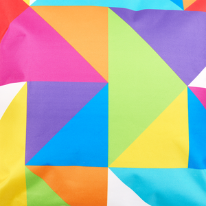 Technicolour Geometric Outdoor Cushion (Set of 4)